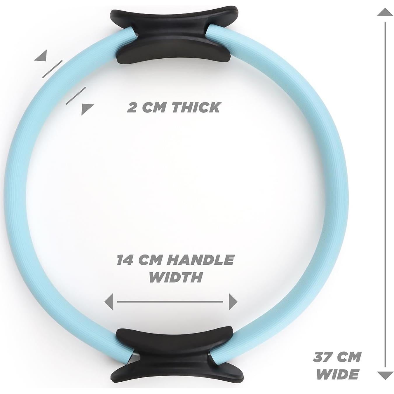 Anillo de Pilates Phoenix Fitness RY1009 38 cm Doble Mango