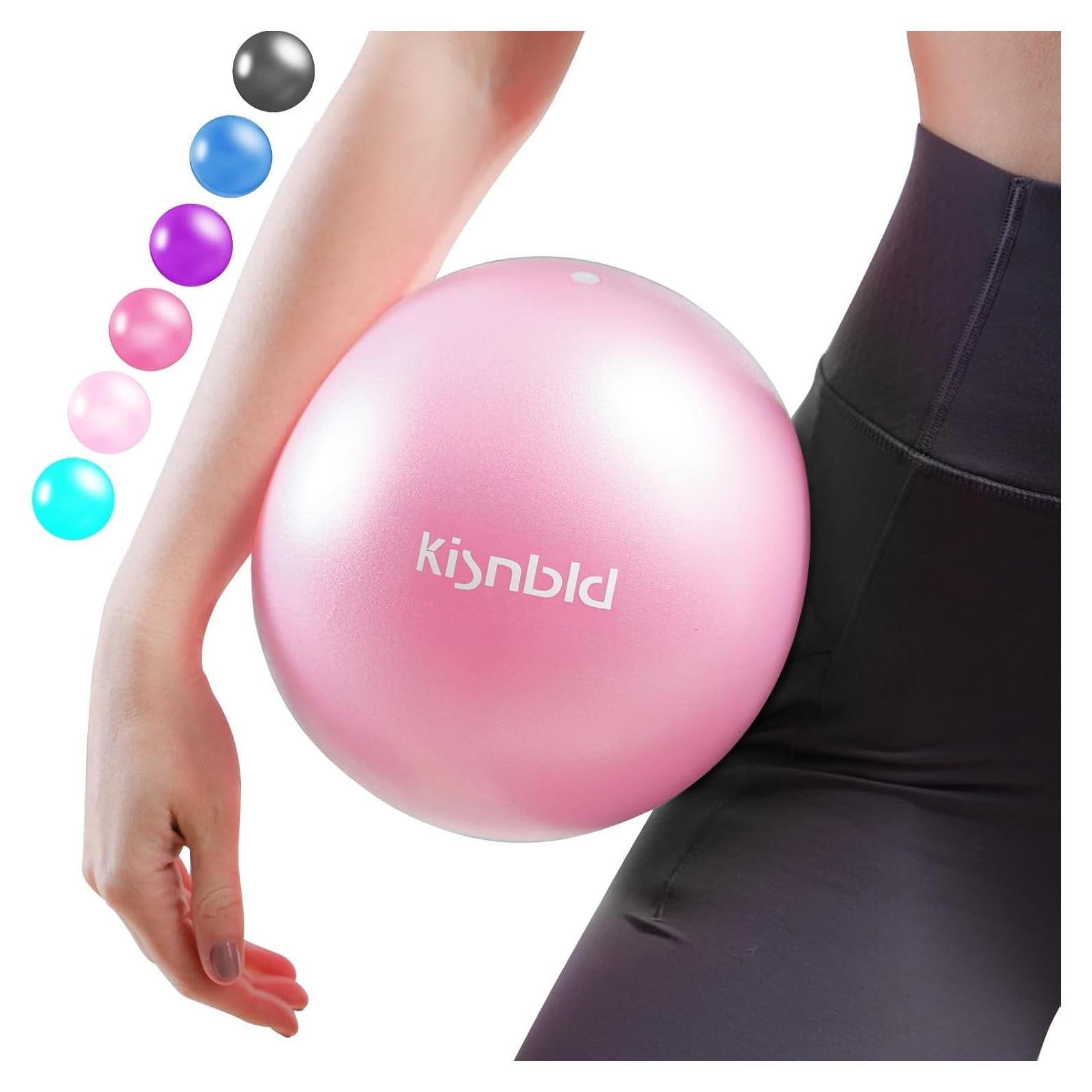 Pelota de Ejercicio Mini Kisnbld 22.86 cm Antiburst Rosa