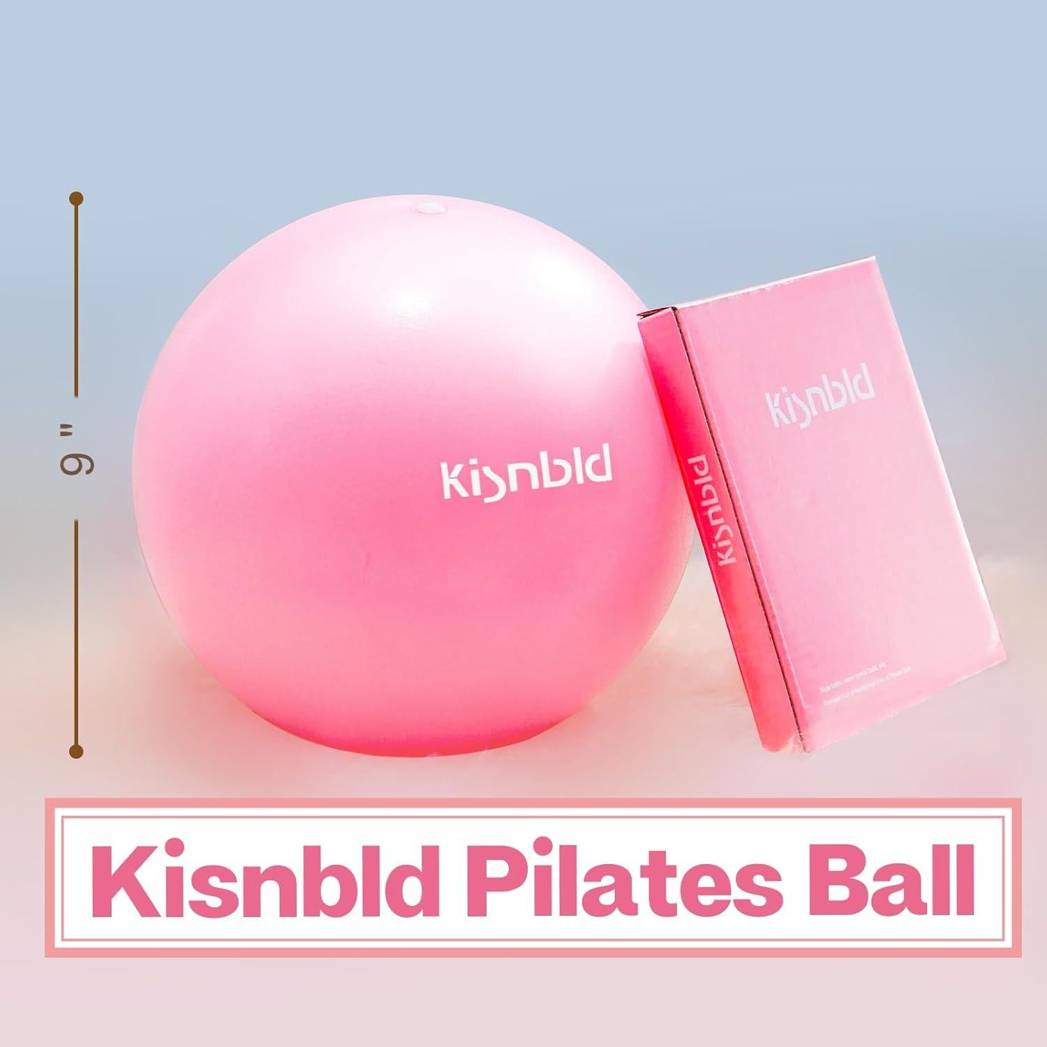 Pelota de Ejercicio Mini Kisnbld 22.86 cm Antiburst Rosa
