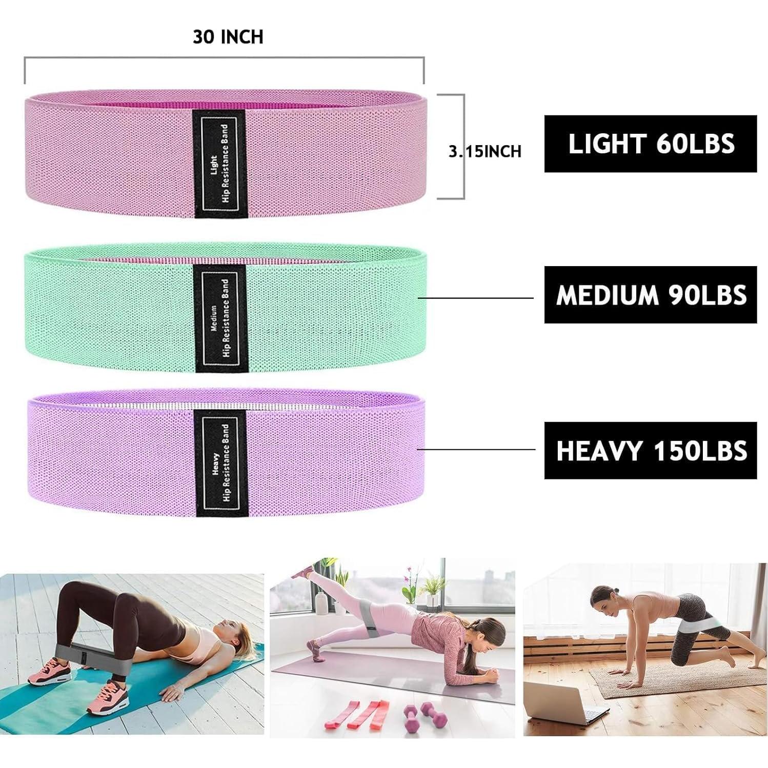 Kit de Pilates Oylyoyea Rosa - Anillo, Pelotas y Bandas