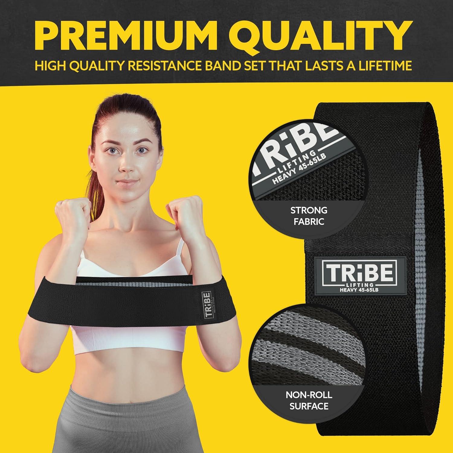 Conjunto de 3 Bandas de Resistencia Tribe Lifting para Piernas
