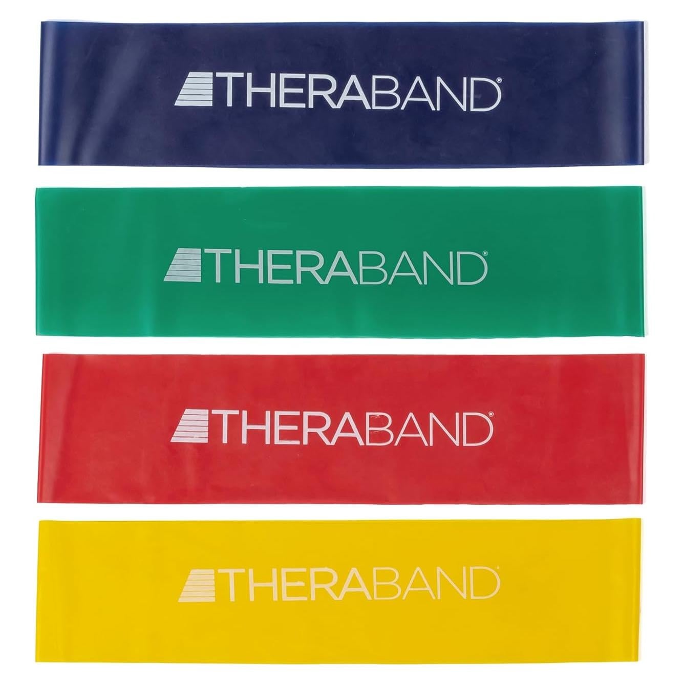 Juego de bandas de resistencia THERABAND 30 cm - 4 niveles