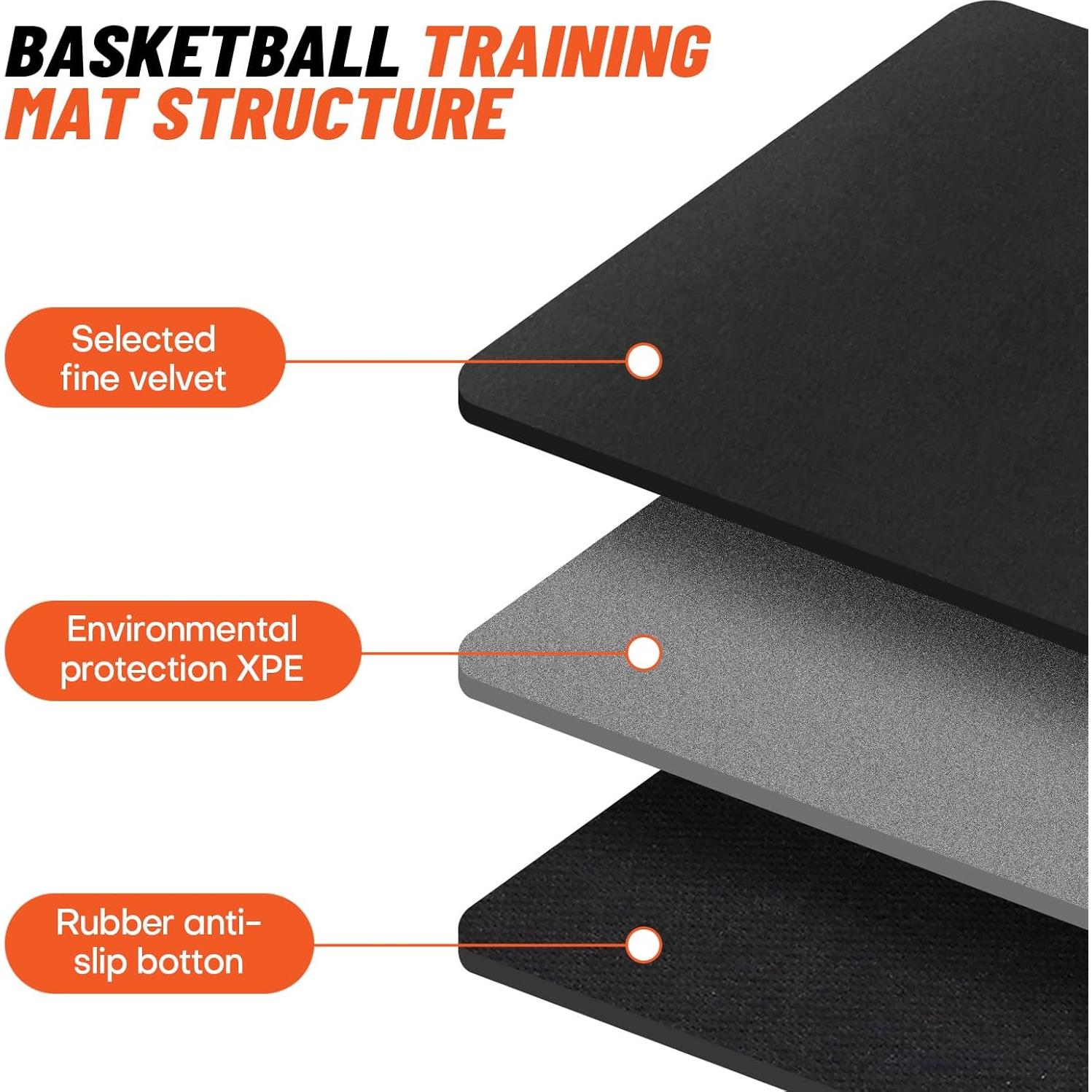 Alfombra de Entrenamiento Rolitwils para Baloncesto 118.5x90.5cm