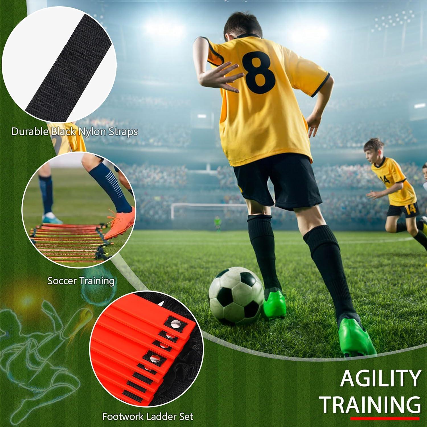 Escalera de Agilidad Camkinger 6m 12 Peldaños con Bolsa