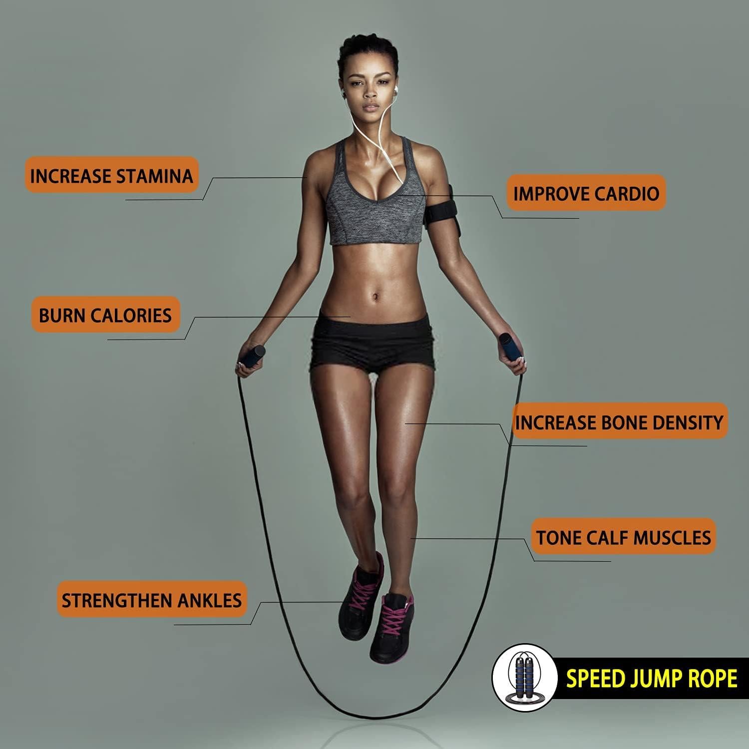 Equipo de Entrenamiento de Velocidad HRXYYCX con Escalera 6.1m