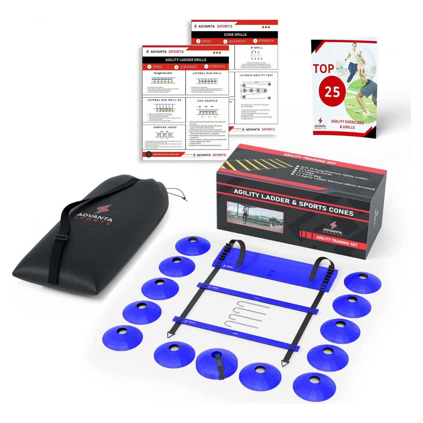 Conjunto de Entrenamiento de Agilidad Advanta Sports - 6.4m