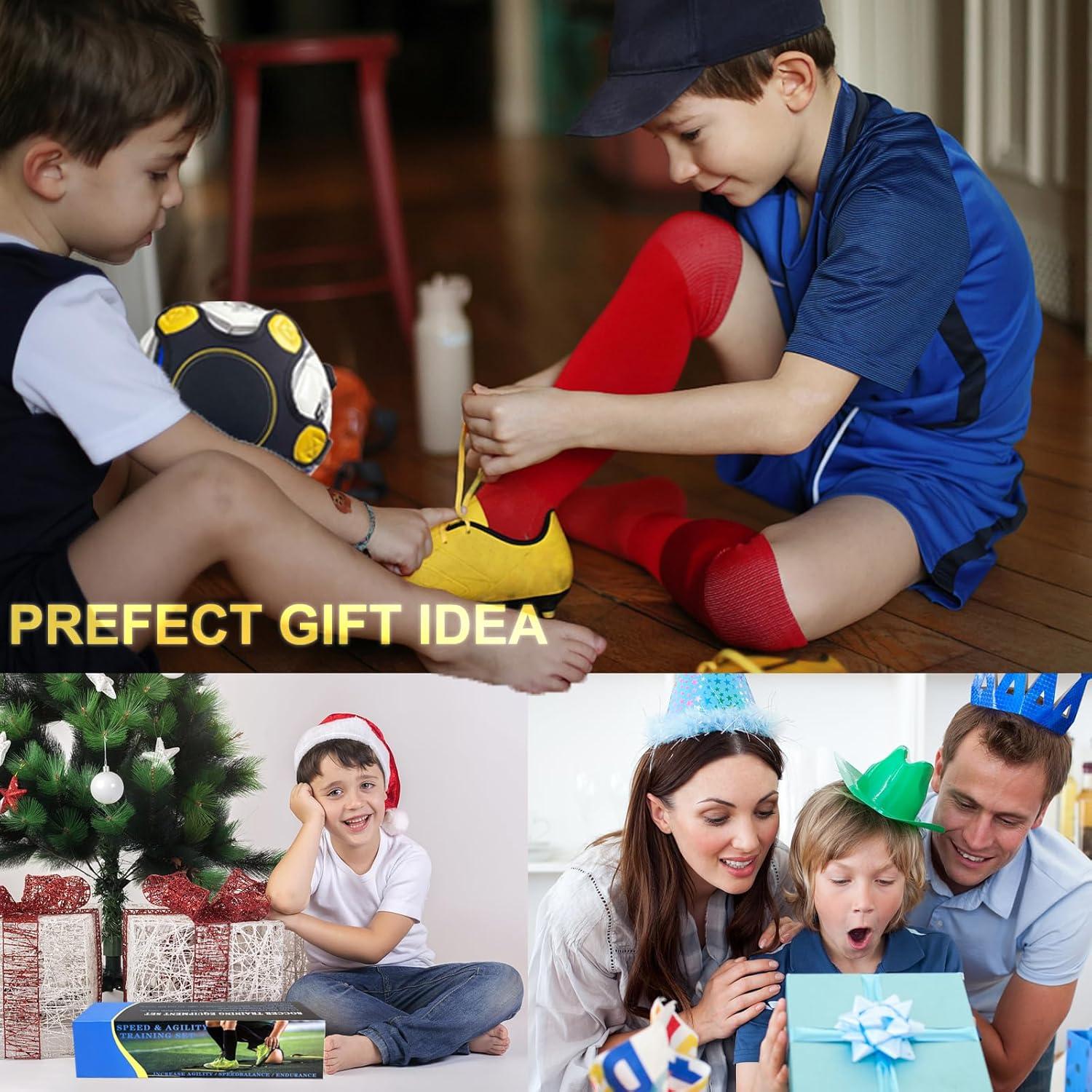 Conjunto de Entrenamiento de Fútbol TGLITC - Escalera 6.1m, 12 Conos