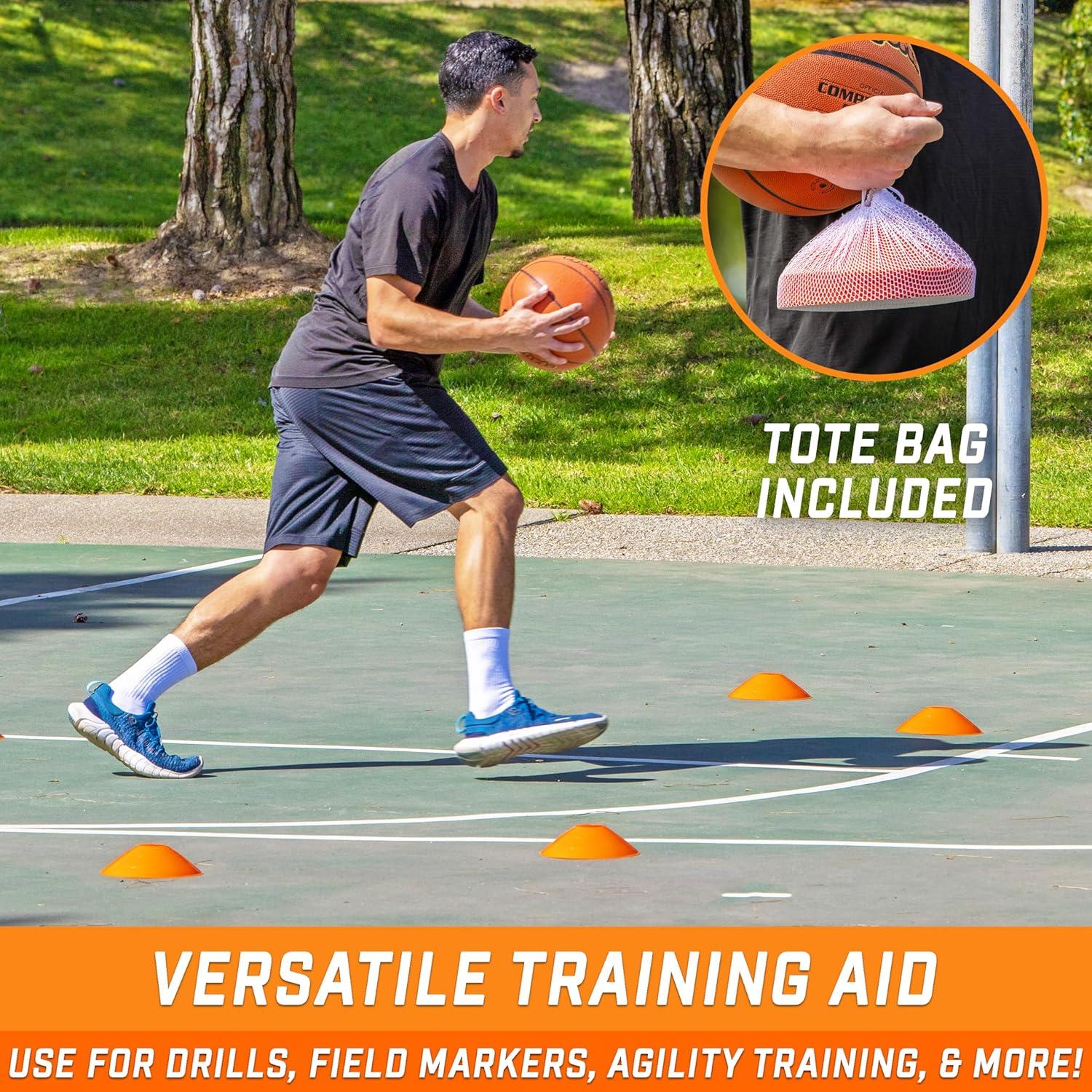 Conos de Entrenamiento GoSports - Paquete de 20 - Agilidad