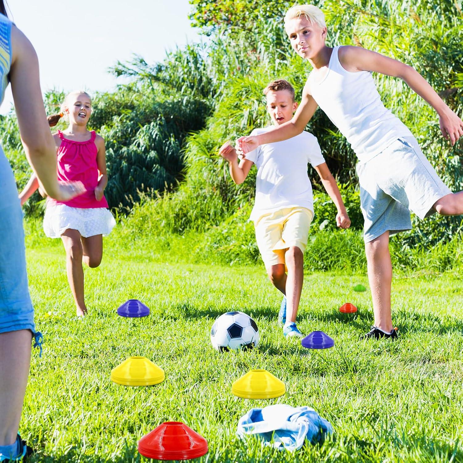 Paquete de 30 Conos de Entrenamiento Jyongmer - Multicolor