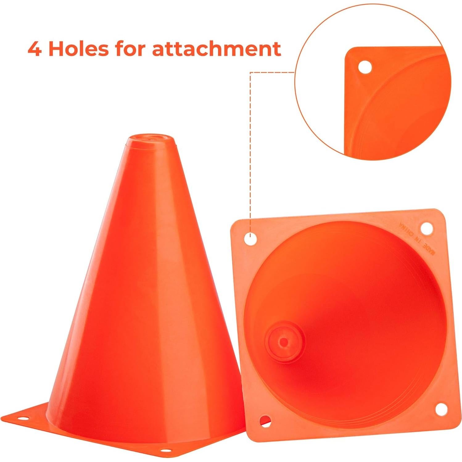 Conos de Entrenamiento CARTMAN 7" Naranja - Paquete de 24