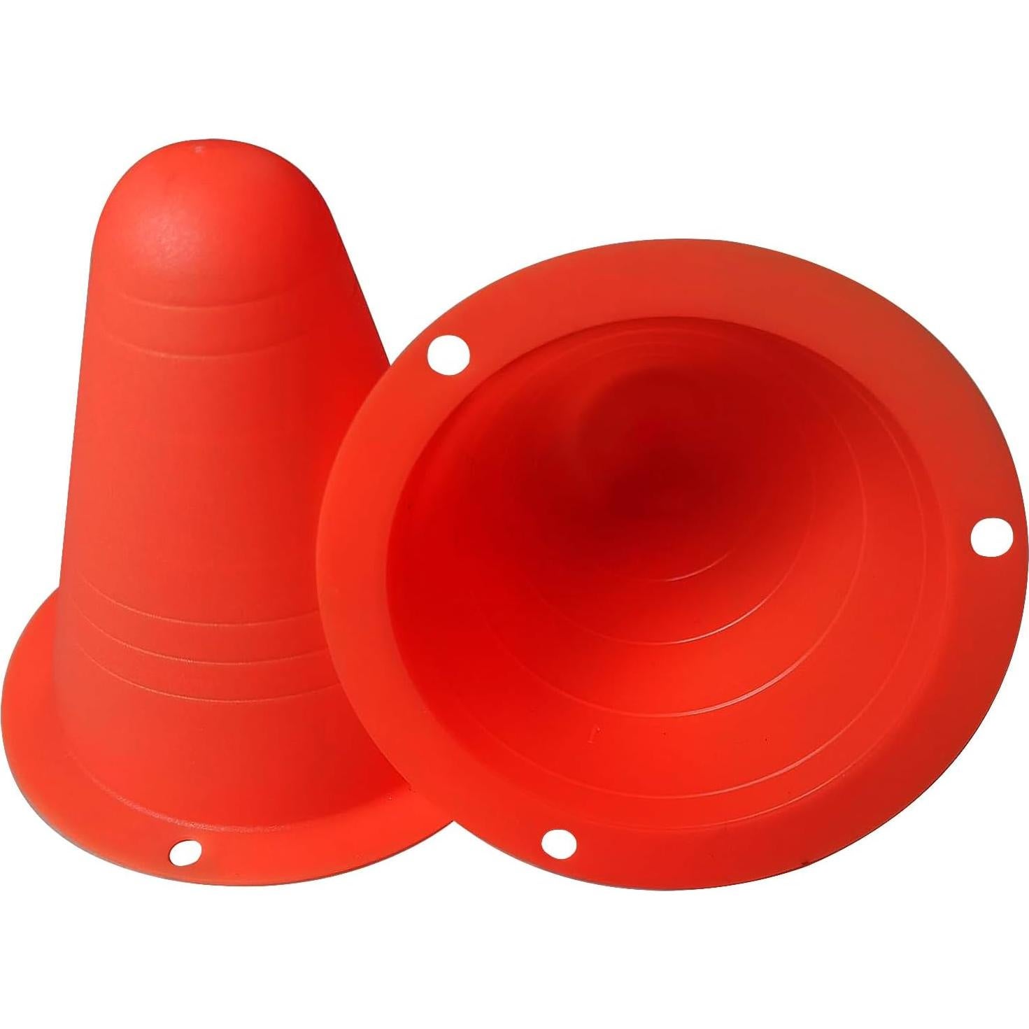 Conjunto de 30 Conos Deportivos Huntoshon - 8 cm, 6 Colores