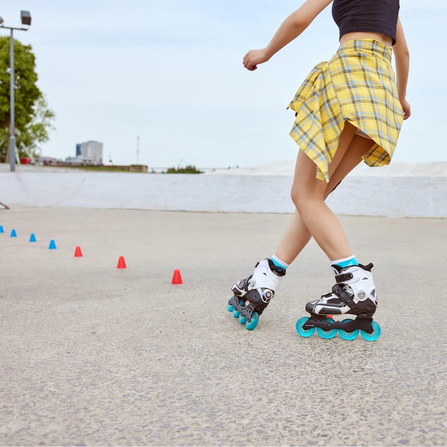 Conjunto de 30 Conos Deportivos Huntoshon - 8 cm, 6 Colores