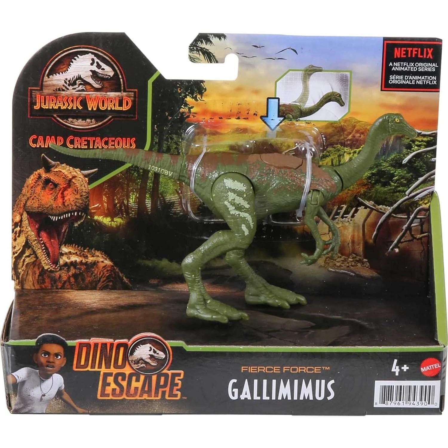 Figura de Acción Dinosaurio Mattel Gallimimus 12 cm Juguete