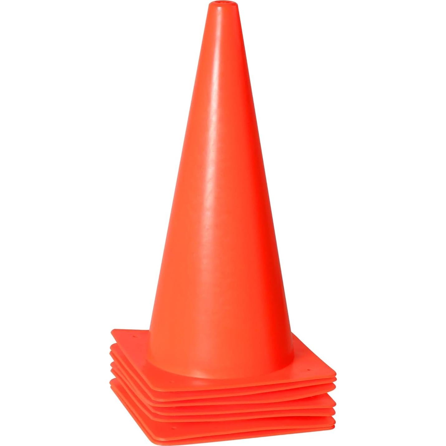 Conos de Entrenamiento Deportivo Alyoen 30 cm Naranjas - Paquete de 10