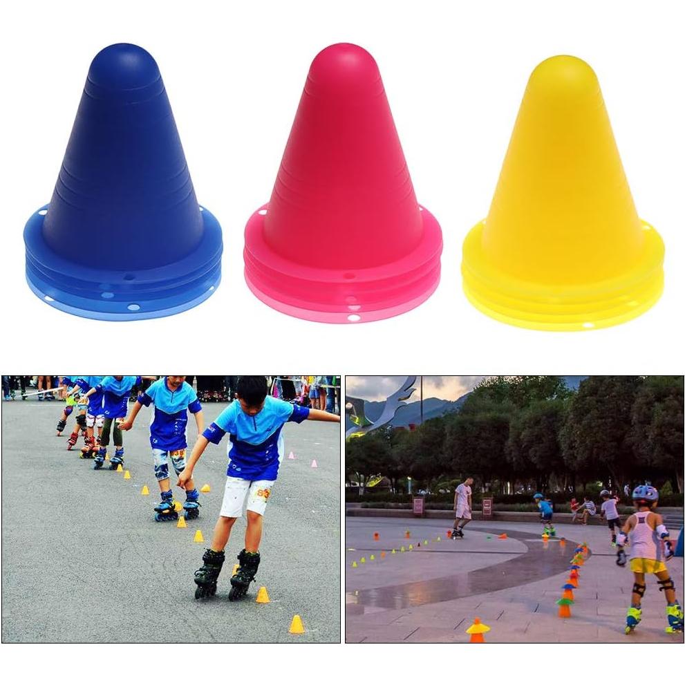 Conos de Marcado RLECS 20 Pcs para Patinaje Entrenamiento
