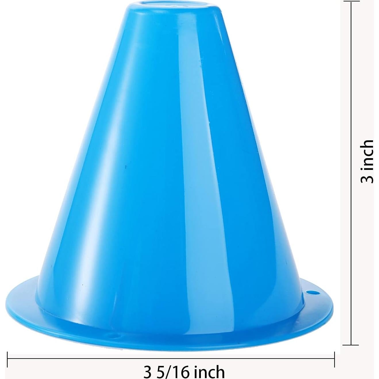 Conos Mini Deportivos Bekith 120 Piezas 7.62 cm Colores Variados