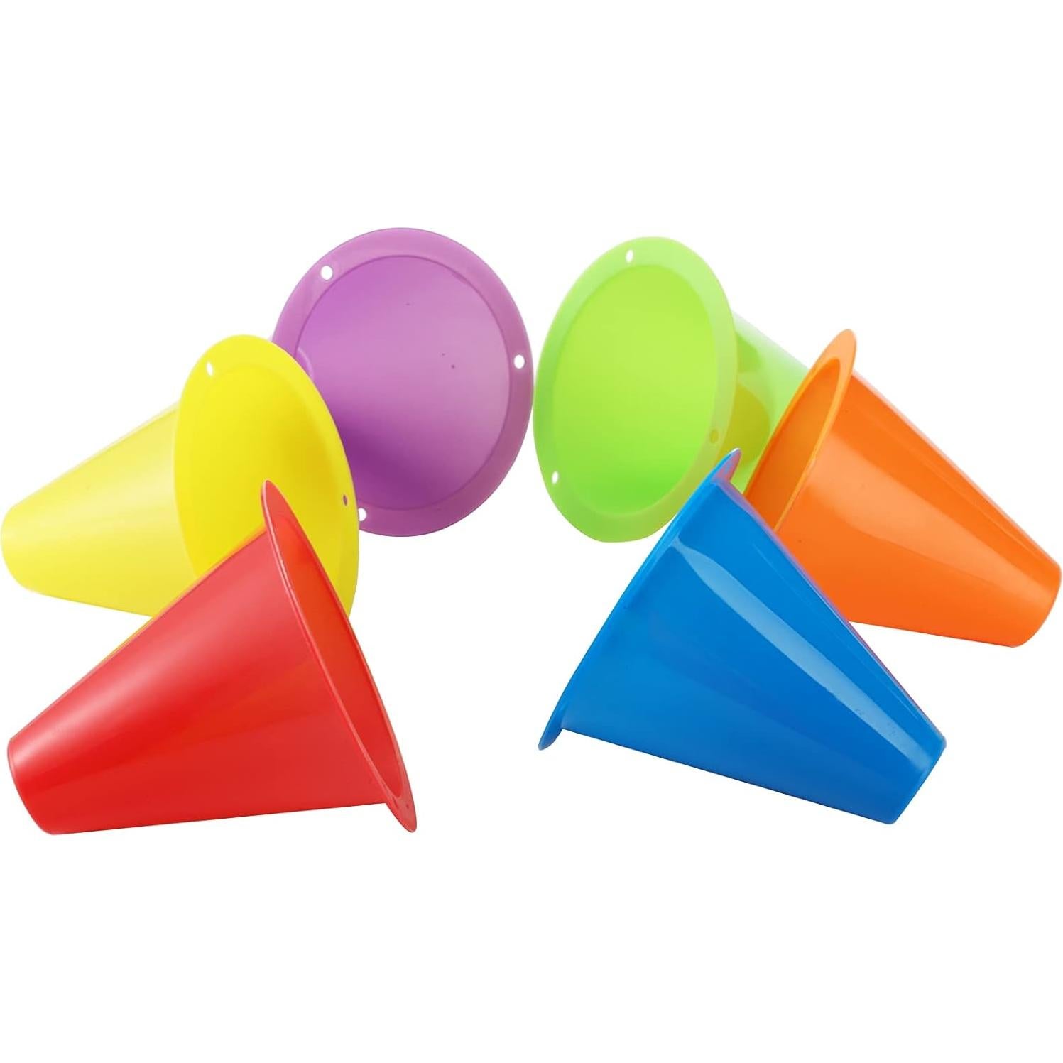 Conos Mini Deportivos Bekith 120 Piezas 7.62 cm Colores Variados