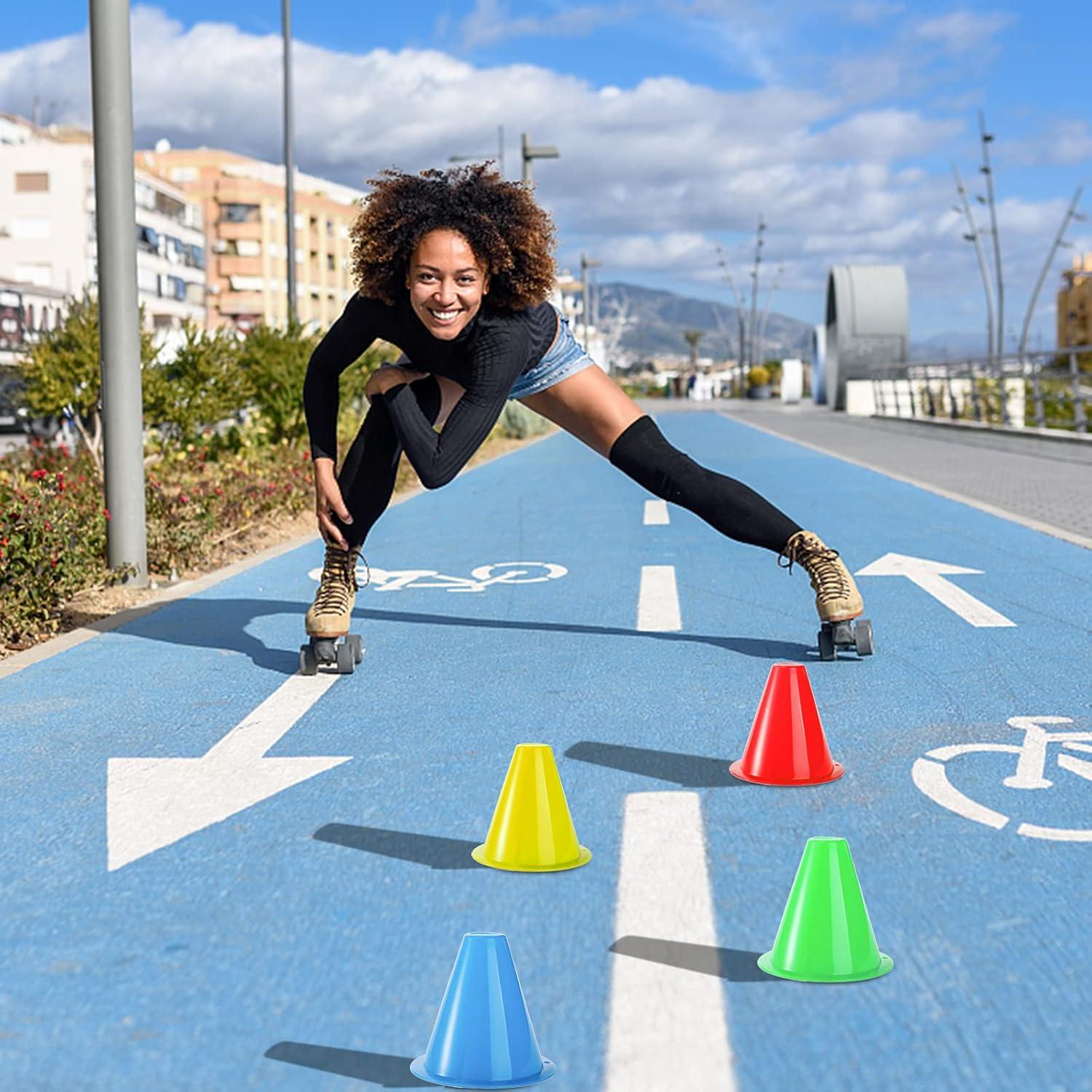 Conos Mini Deportivos Bekith 120 Piezas 7.62 cm Colores Variados