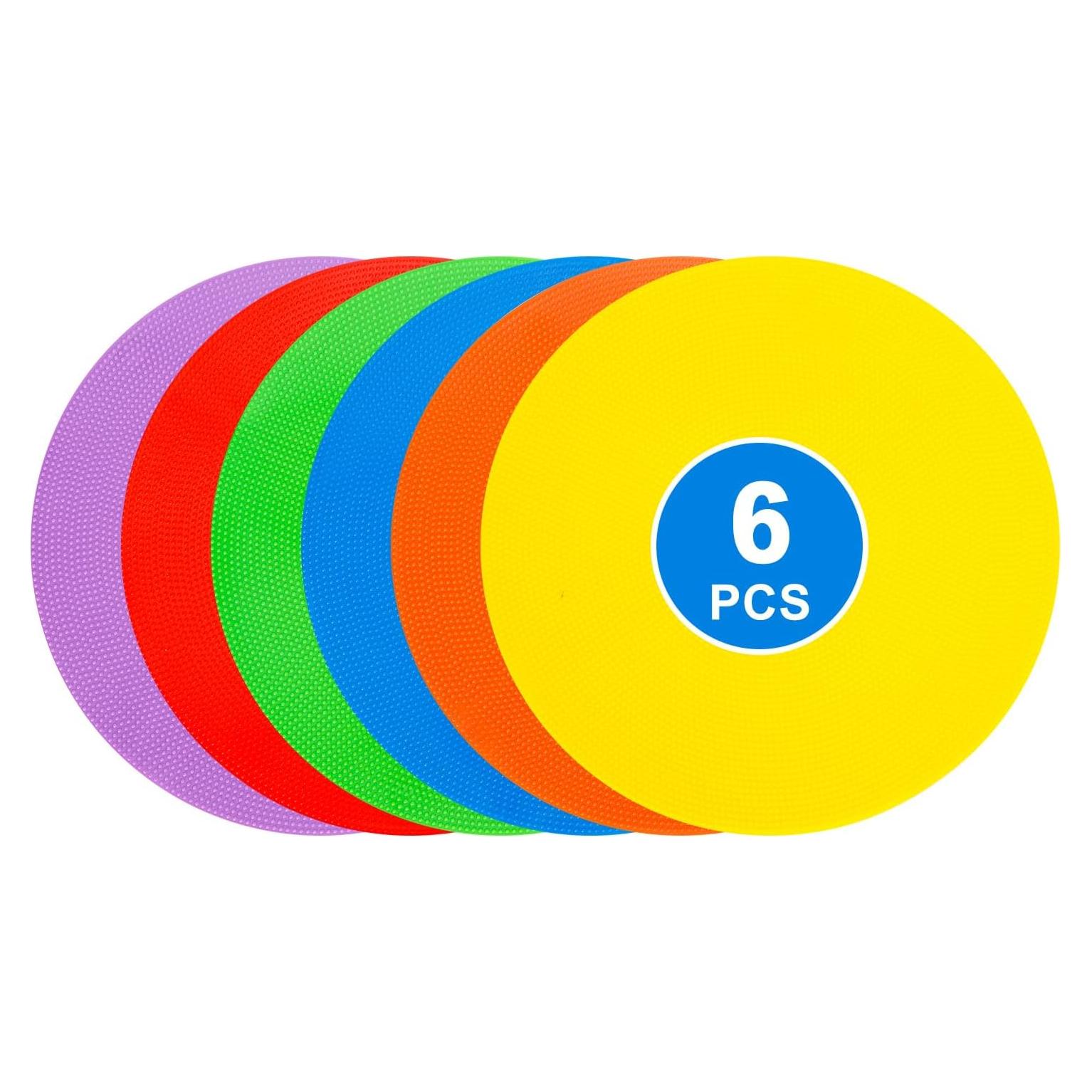 Conos Planos de Entrenamiento WildTracks 22.95cm - 6 Pcs