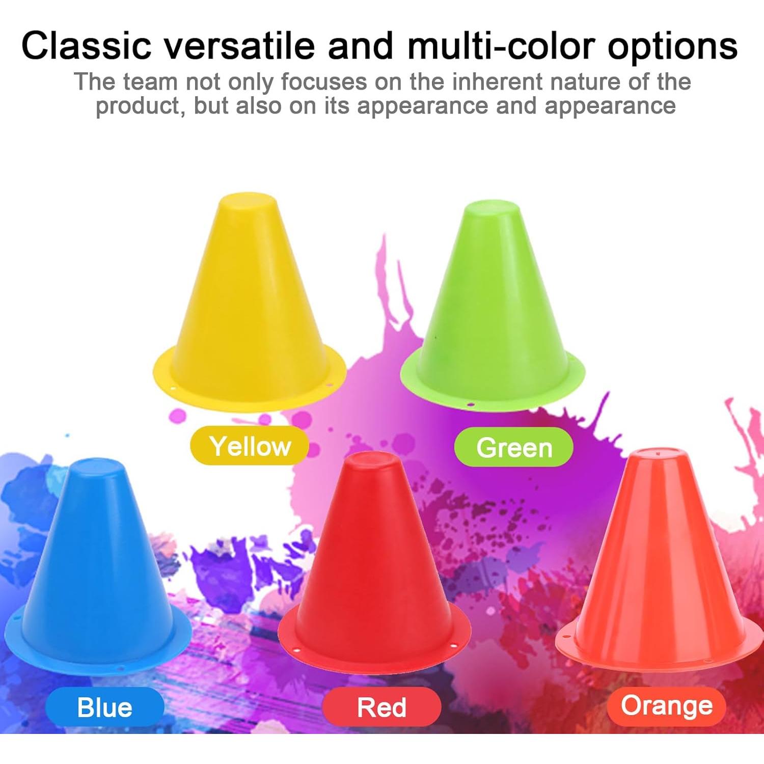 Conos de Entrenamiento OUKENS 10pcs 8.5 cm PE Colorido