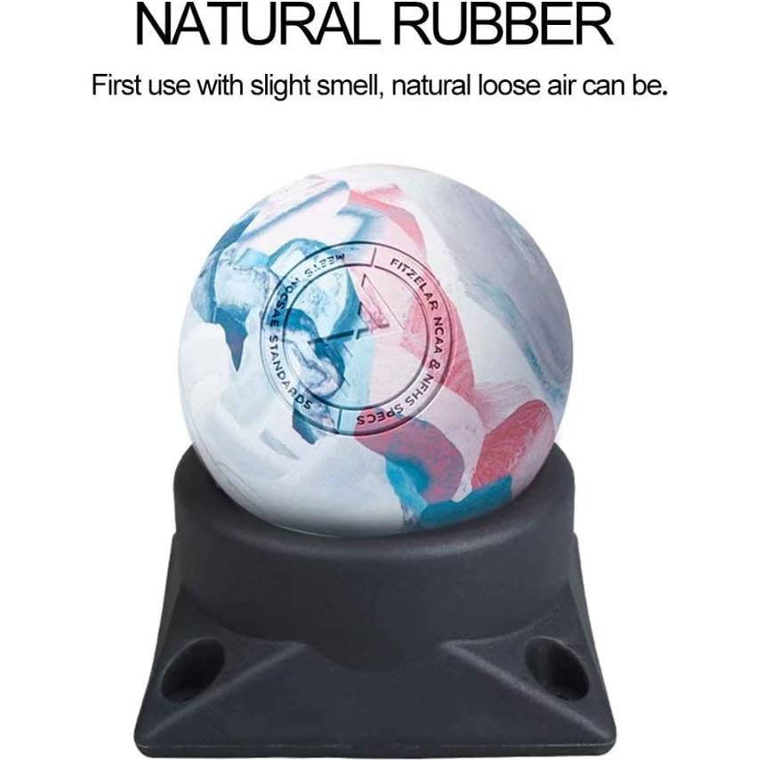 Pelota de Masaje Lacrosse FITZELAR 6.5 cm Alivio Dolor Muscular