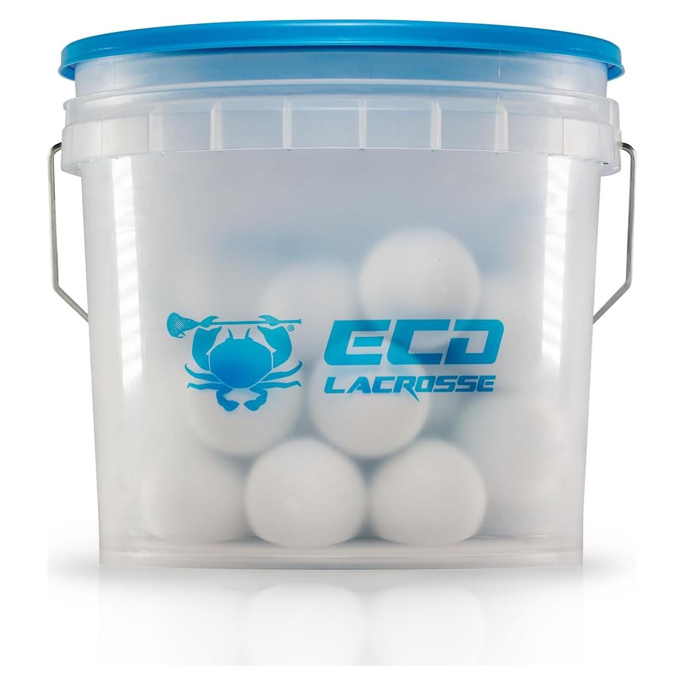Balde de 36 Pelotas de Lacrosse East Coast Dyes