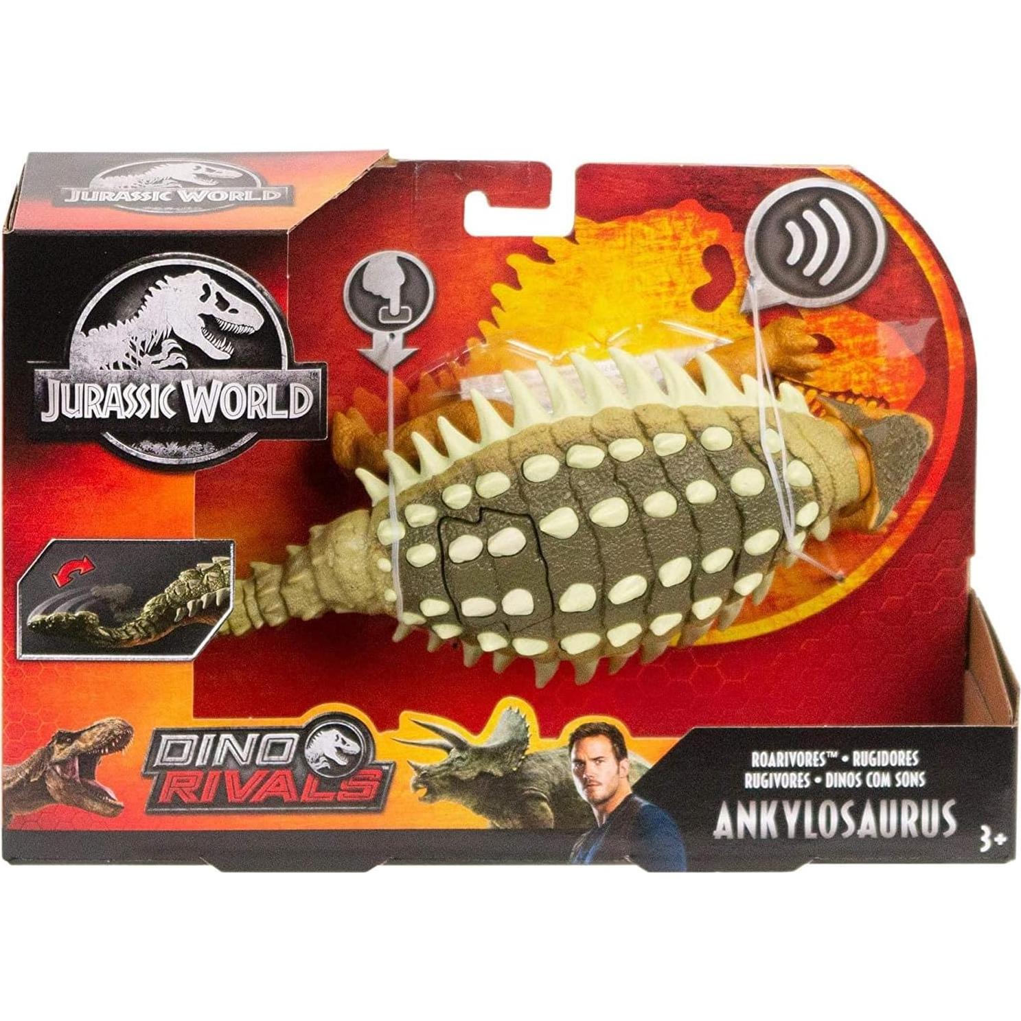 Figura de Acción Jurassic World Ankylosaurus Mattel