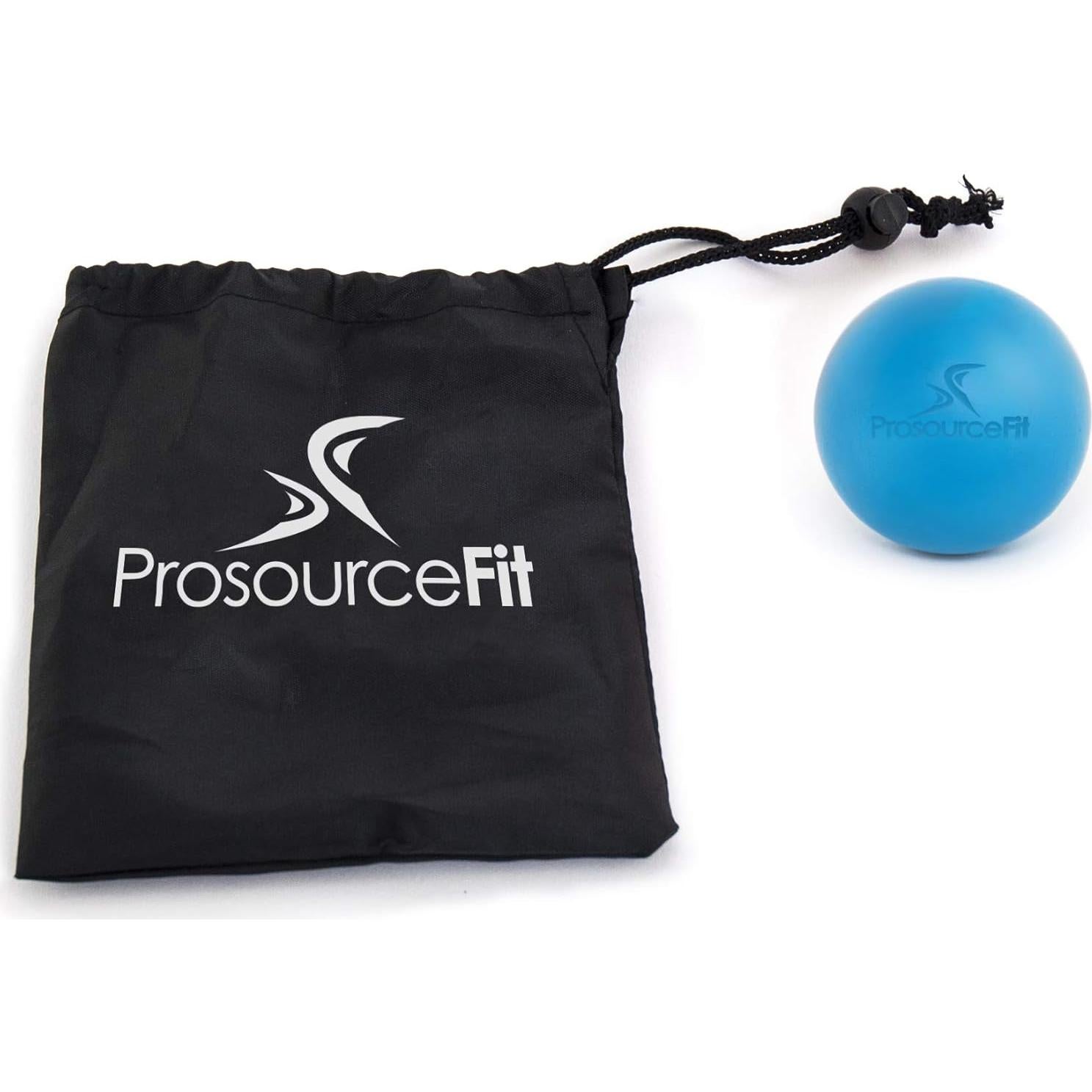 Pelota de Masaje Lacrosse ProsourceFit 63mm Azul para Recuperación