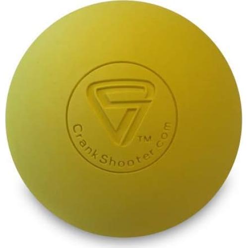 Pelotas de Lacrosse CrankShooter Amarillo 120 Unidades