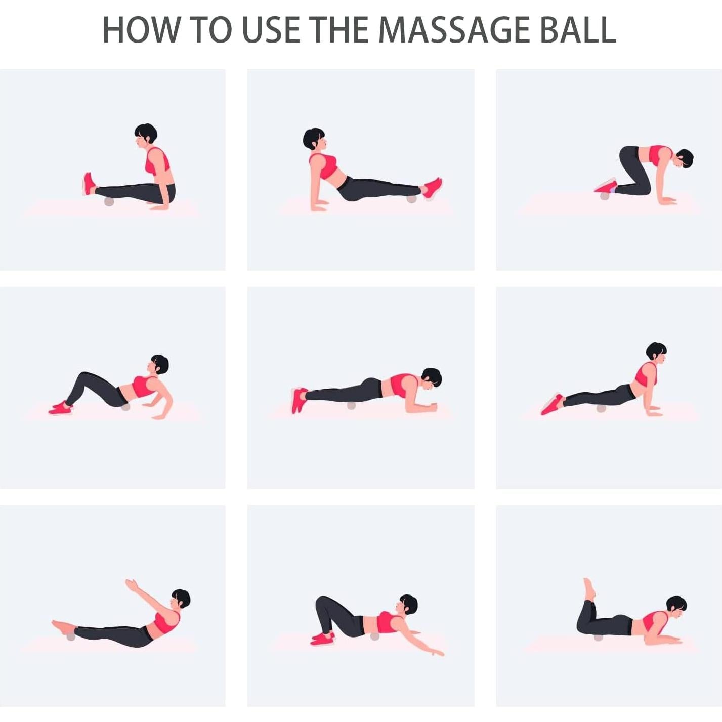 Pelotas de Masaje Terapéutico SIMPLECOOL Rosa - 2 Piezas