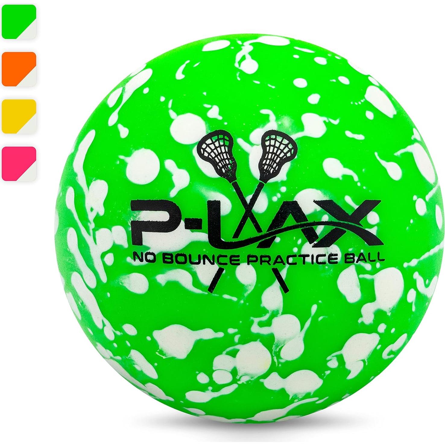 Pelotas de Lacrosse Franklin Sports - Práctica Suave Verde - Paquete de 2