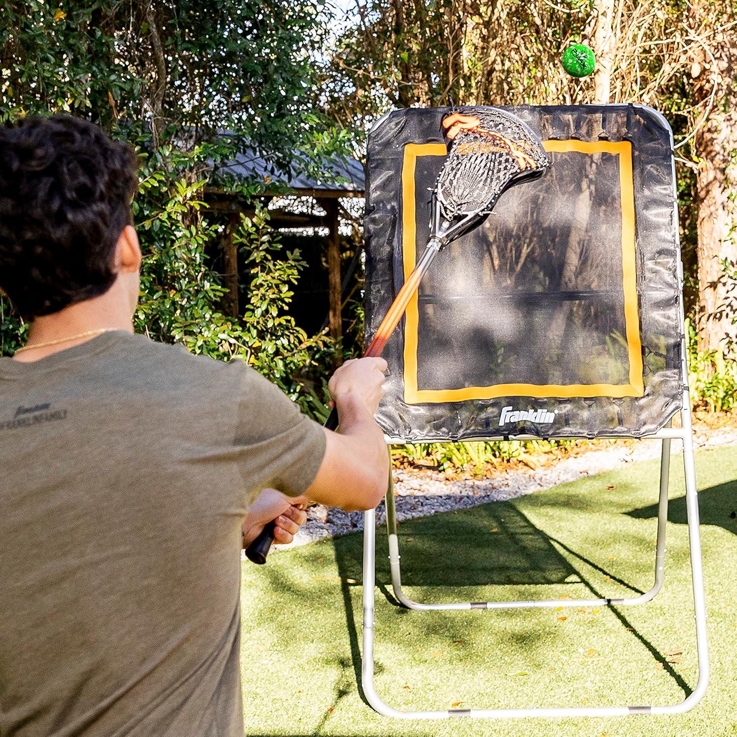 Pelotas de Lacrosse Franklin Sports - Práctica Suave Verde - Paquete de 2