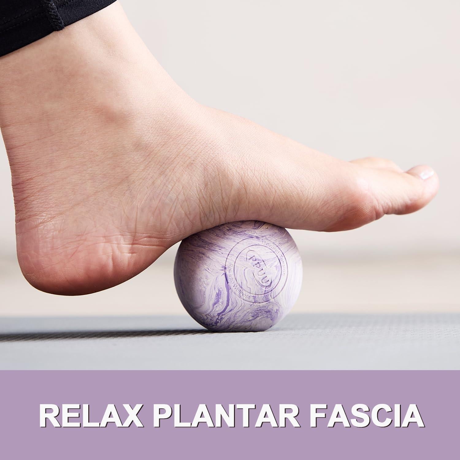 Pelota de Masaje Miofascial PPUU 6.35 cm Color Púrpura