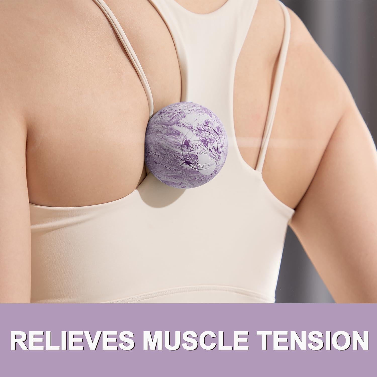 Pelota de Masaje Miofascial PPUU 6.35 cm Color Púrpura