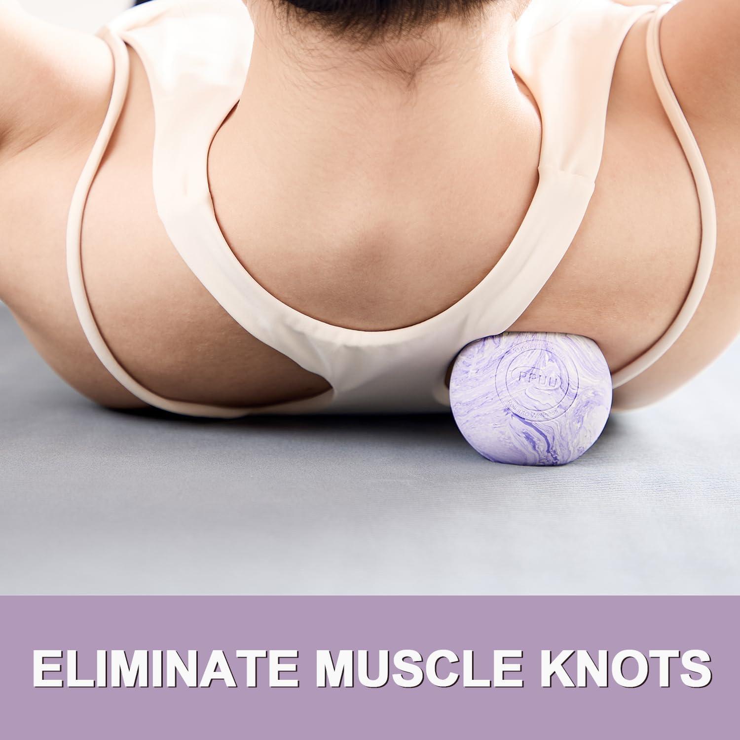 Pelota de Masaje Miofascial PPUU 6.35 cm Color Púrpura