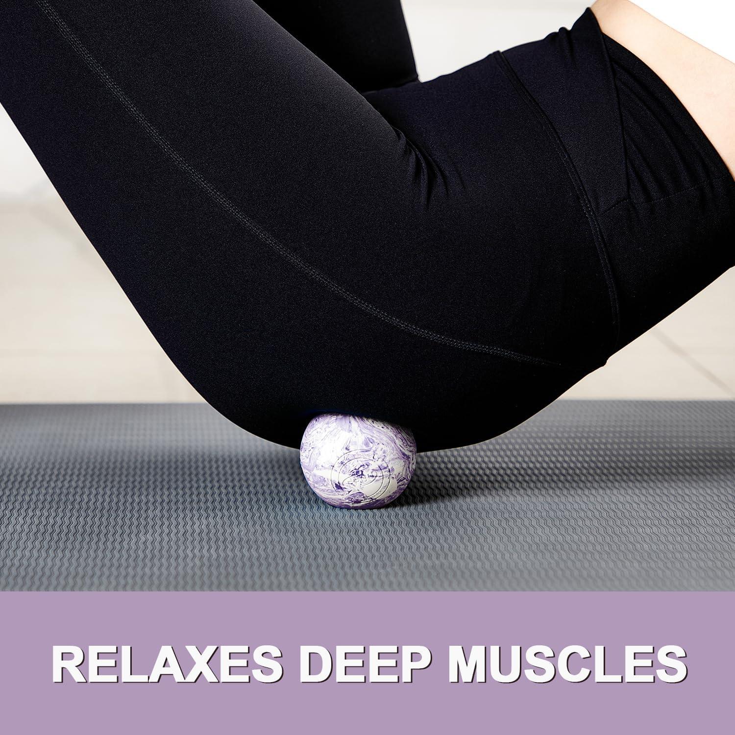 Pelota de Masaje Miofascial PPUU 6.35 cm Color Púrpura