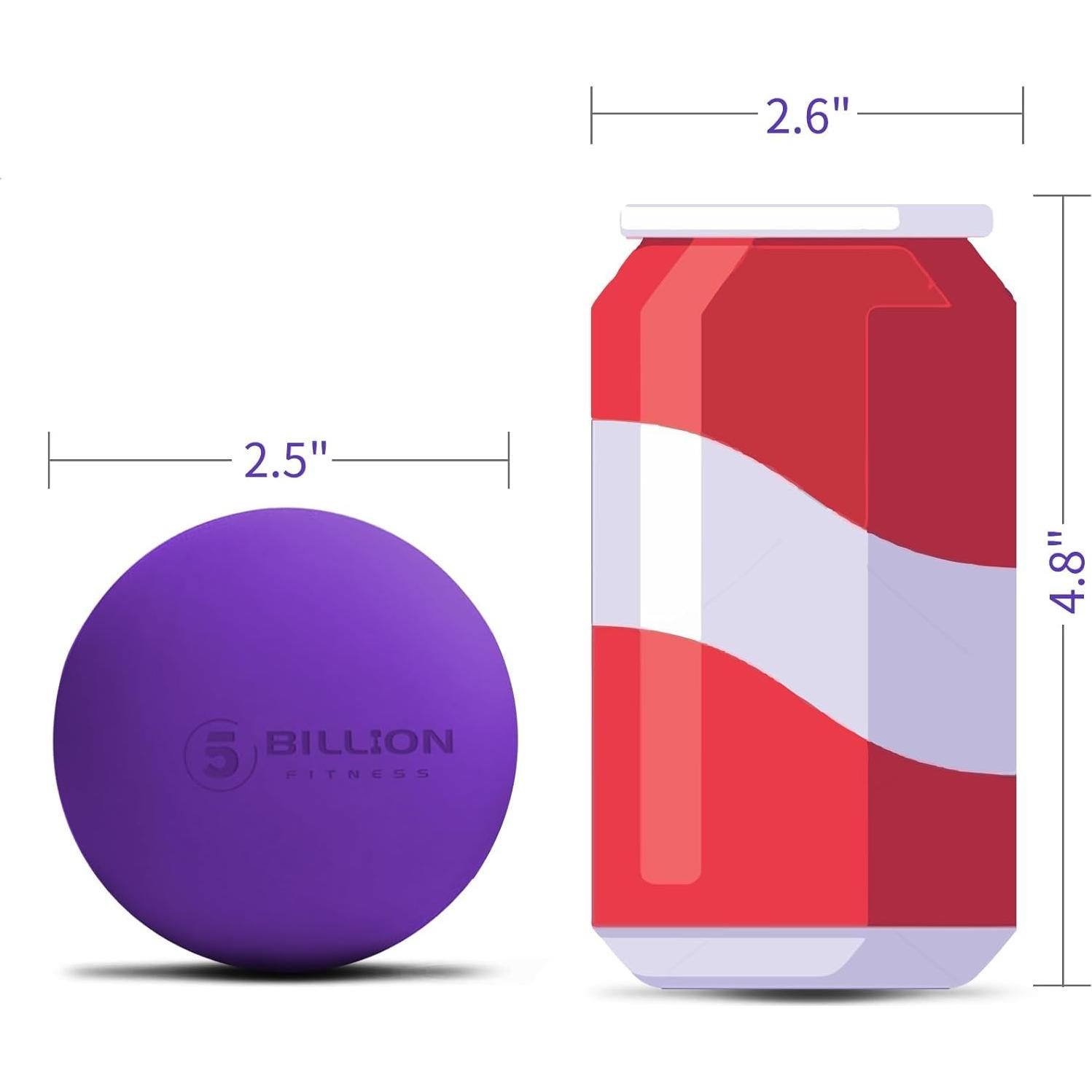 Pelota de Masaje de Cacahuate 5BILLION FITNESS 6.35 cm