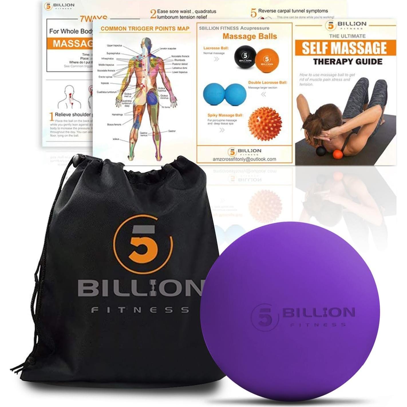 Pelota de Masaje de Cacahuate 5BILLION FITNESS 6.35 cm