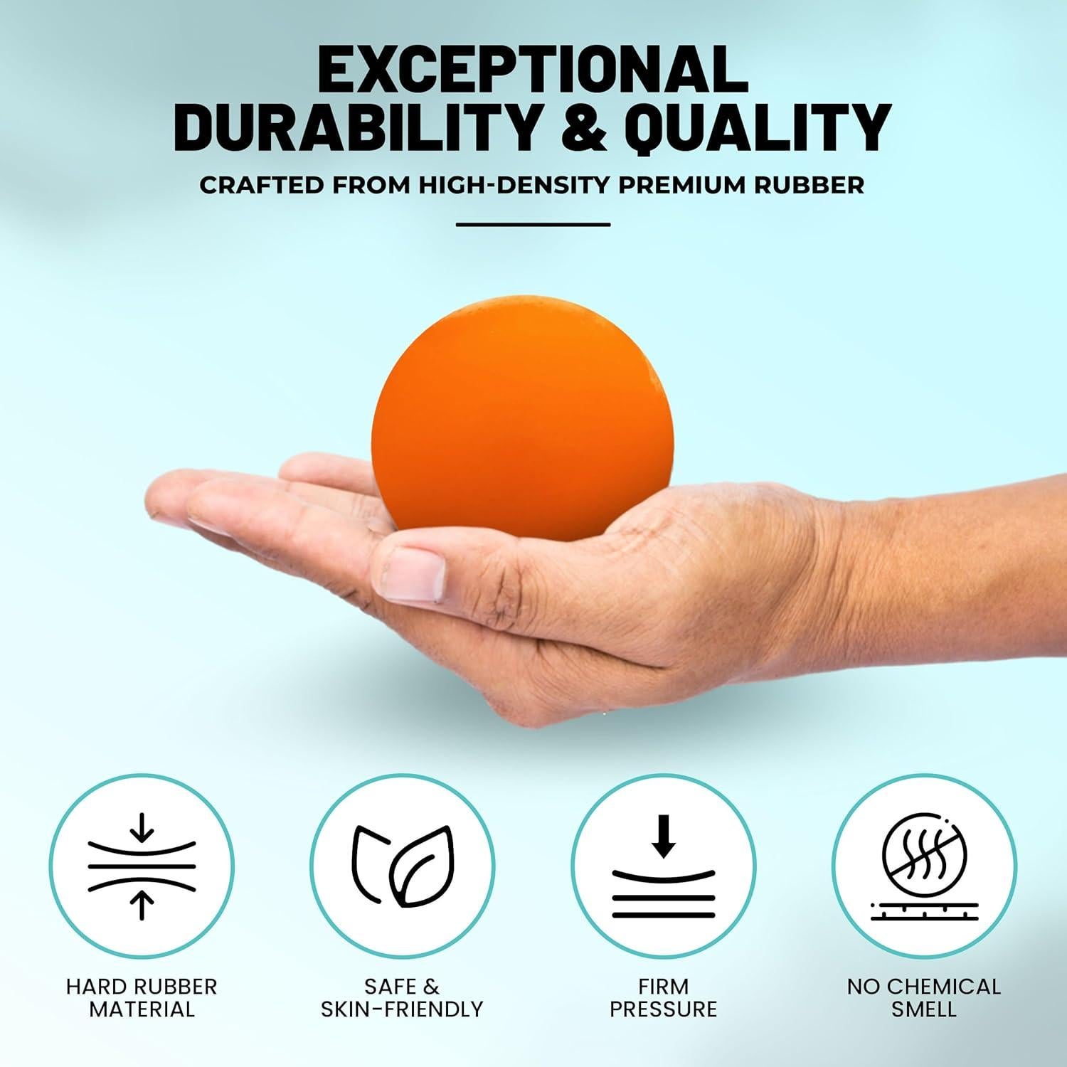 Bolas de Lacrosse Luxury Mask - Terapia Muscular y Juguete Perros