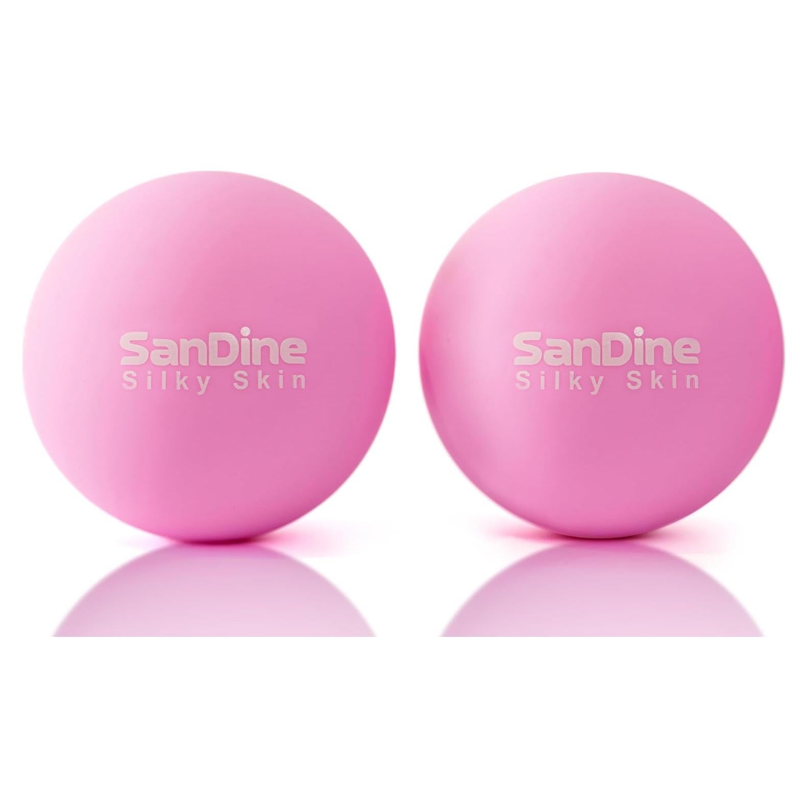 Pelotas de Masaje Lacrosse Sandine 2Pack Rosa - Alivio Muscular