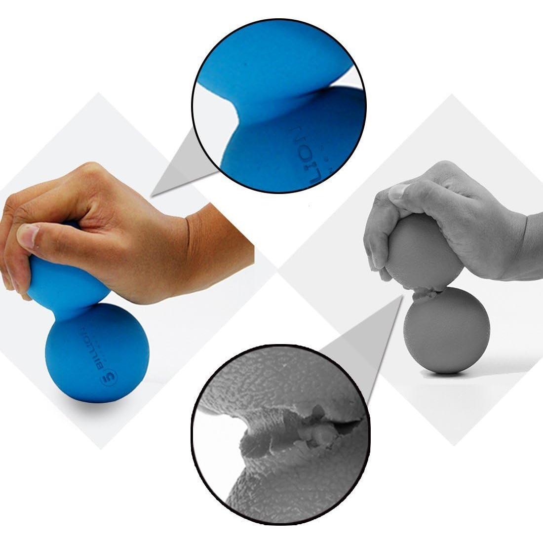 Bola de Masaje Doble 5BILLION FITNESS - Cacahuate 12.7 cm