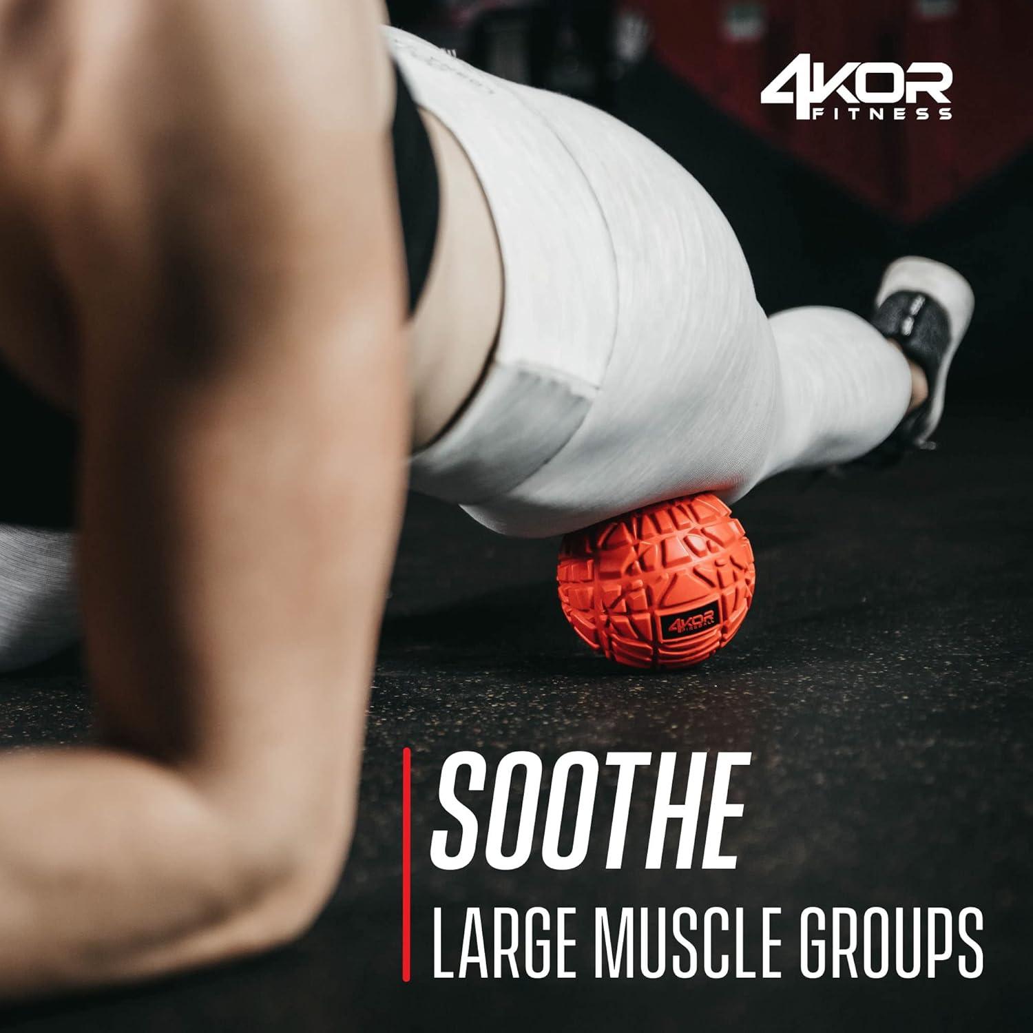 Set de Bolas de Masaje 4KOR para Alivio Muscular - Terapia Miofascial