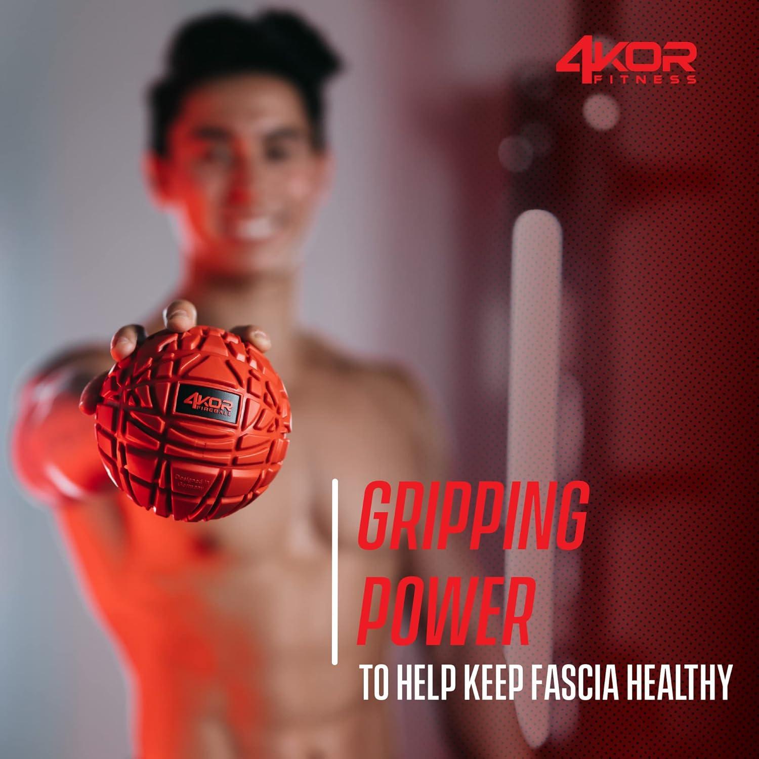 Set de Bolas de Masaje 4KOR para Alivio Muscular - Terapia Miofascial