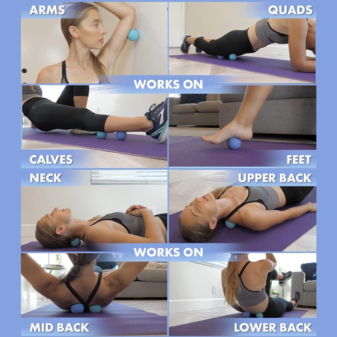 Juego de Pelotas de Masaje Acupoint - Terapia Física 2 Unidades