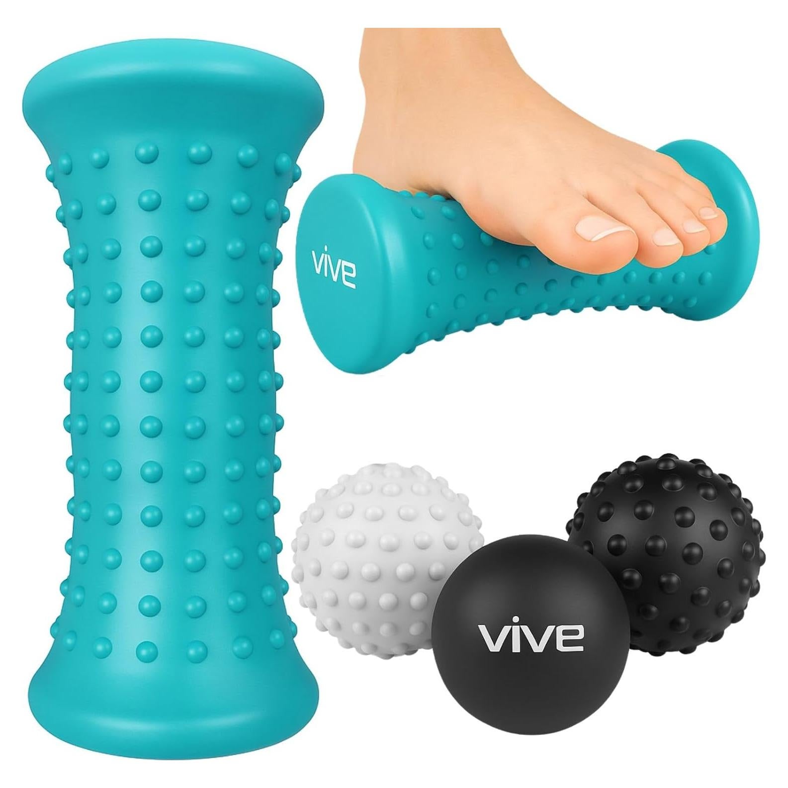 Juego de Pelotas de Masaje Vive - Alivio Fascitis Plantar 4 Pzas