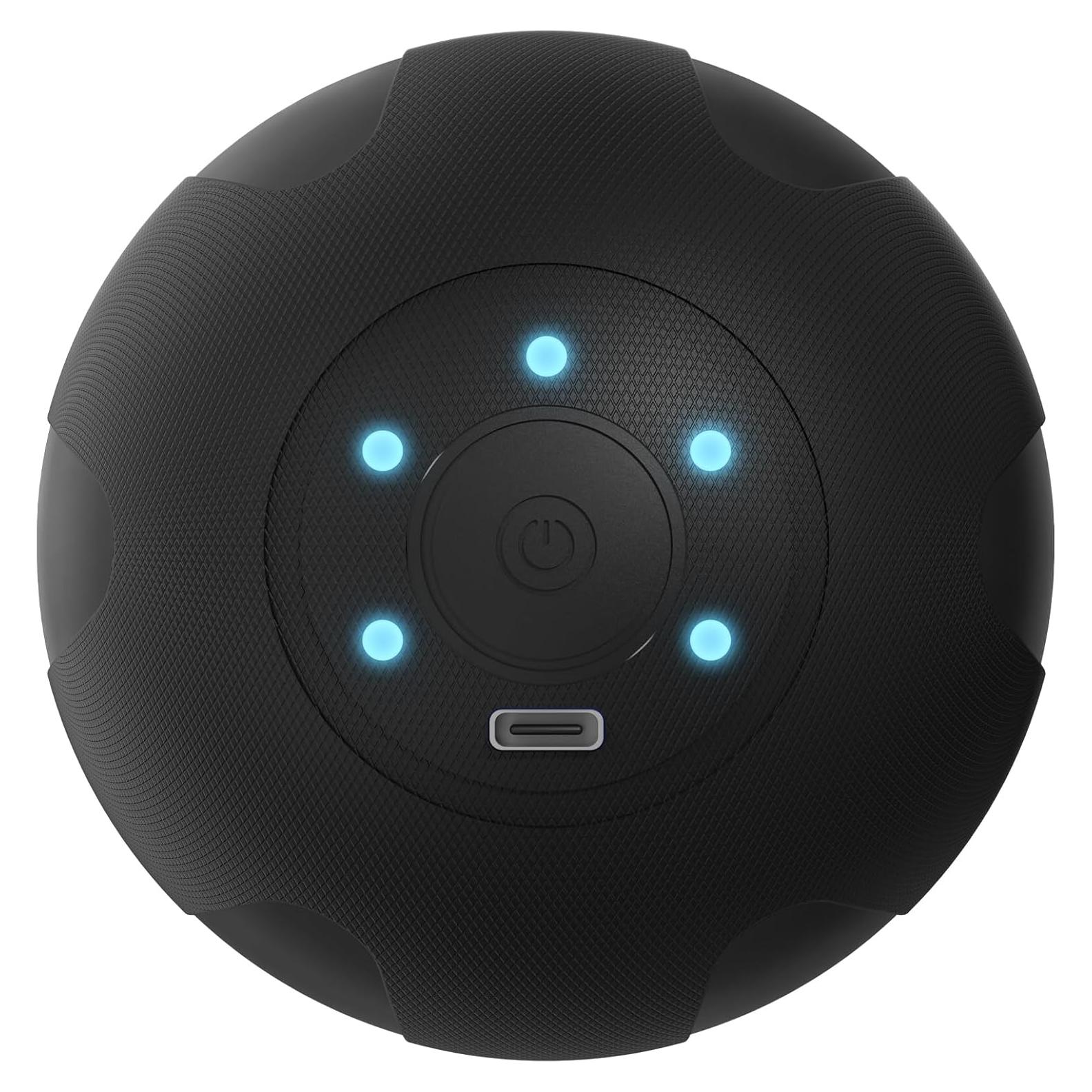 Bola de Masaje Vibrante JIEJUNJIE 8.5 cm 5 Modos Recargable