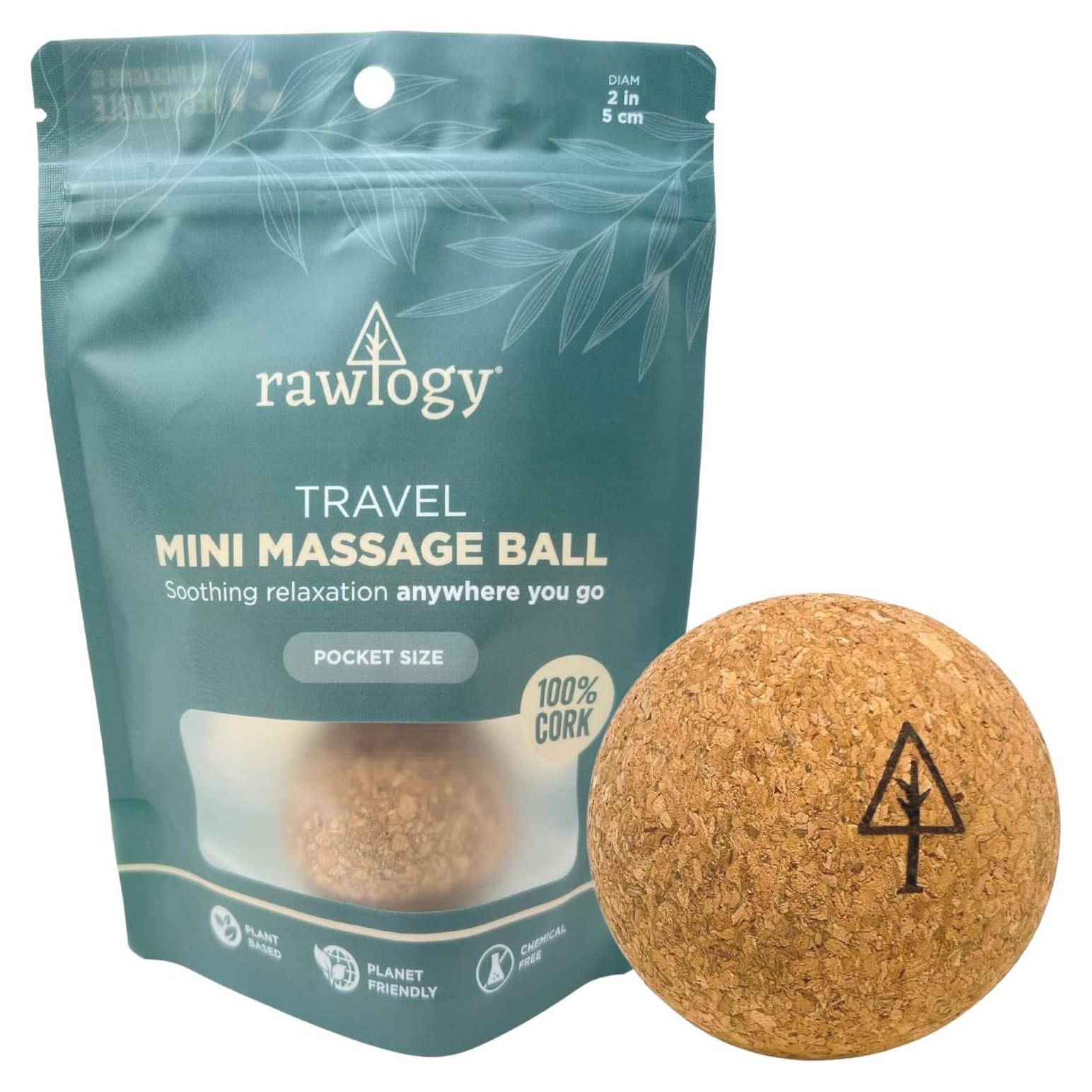 Bola de Masaje de Corcho Rawlogy 4.8 cm - Alivio Muscular