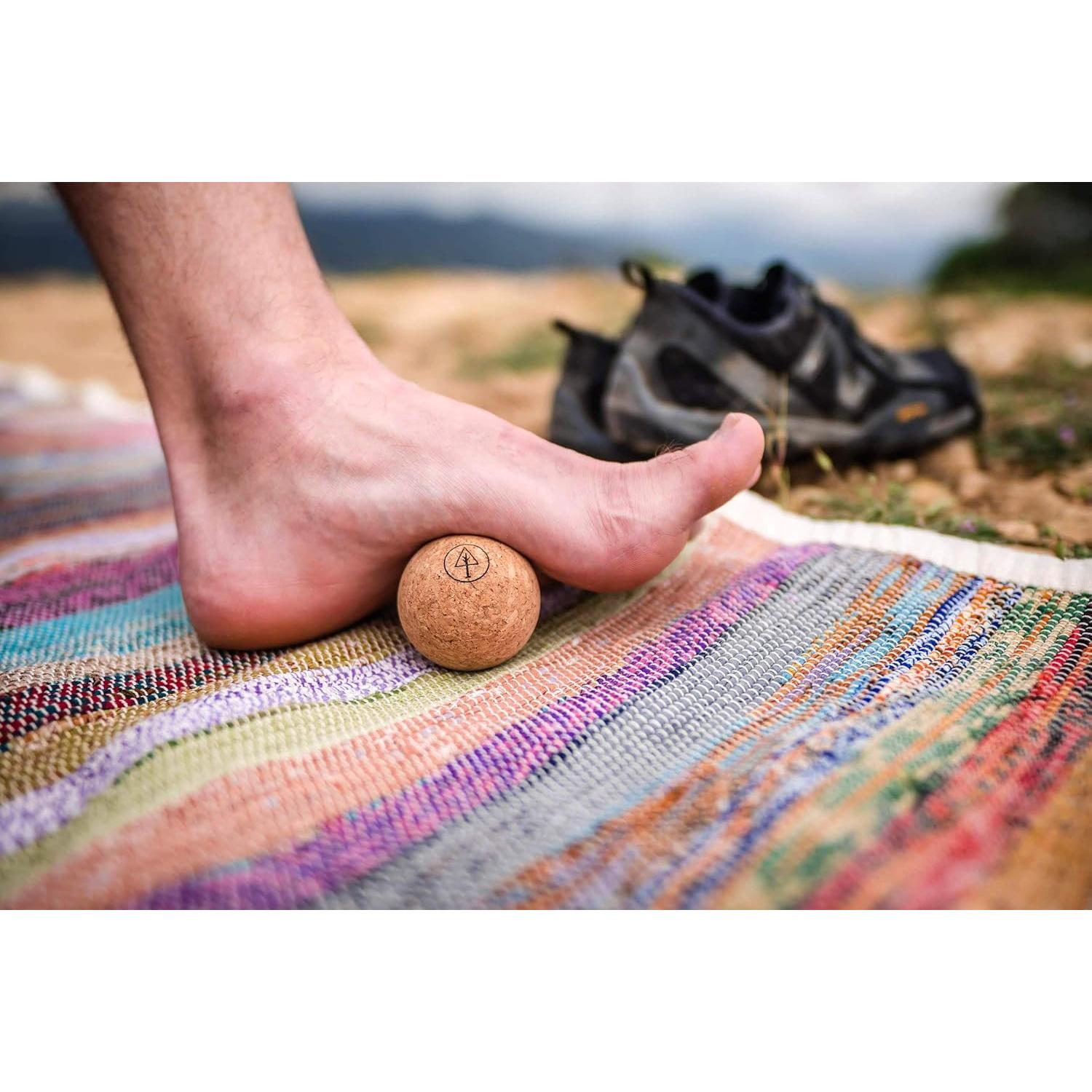 Bola de Masaje de Corcho Rawlogy 4.8 cm - Alivio Muscular