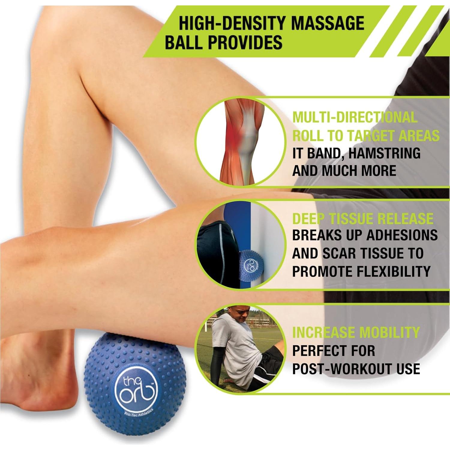 Bola de Masaje Pro-Tec Athletics Orb 12.7 cm Alivio Muscular