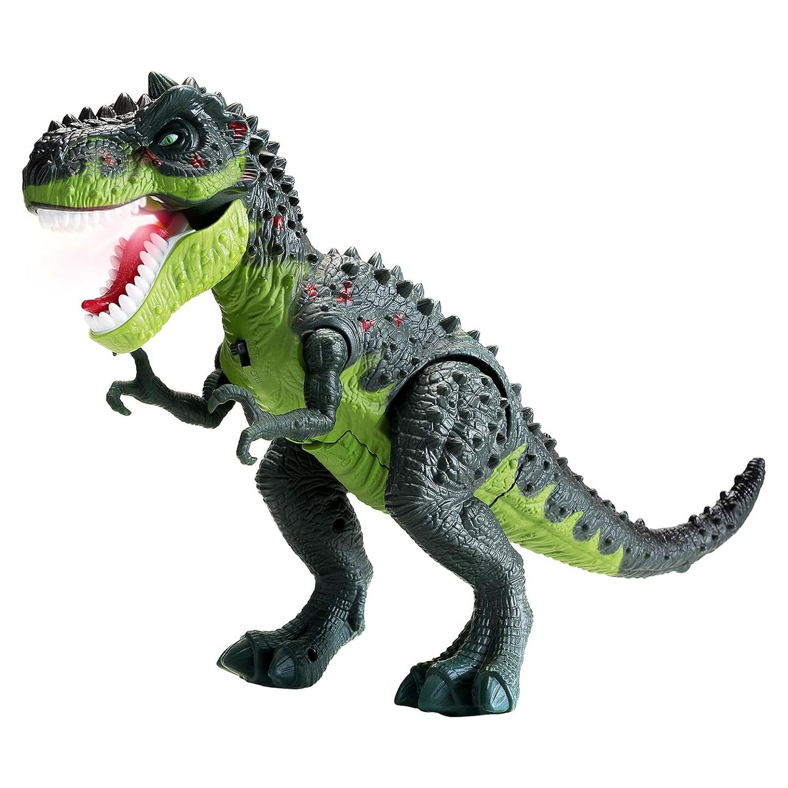 Juguete Dinosaurio Eléctrico T-Rex Caminante con Sonido